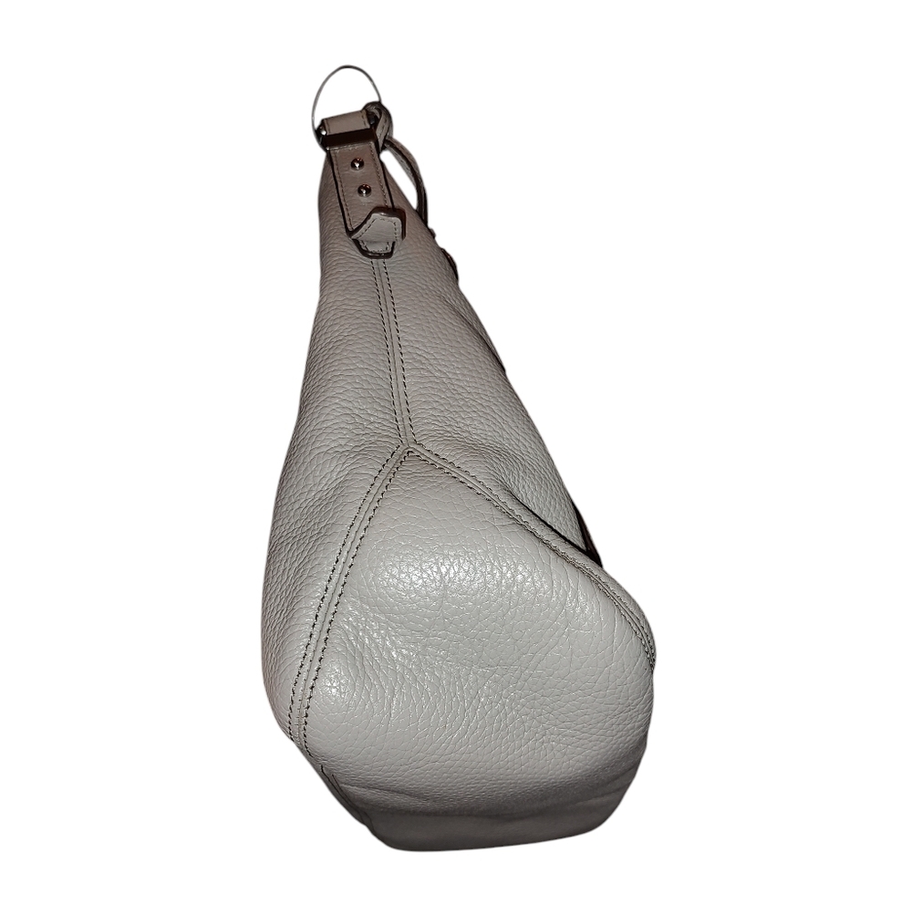 Michael Kors Bowery Gray Leather Hobo Bag - Picture 3 of 9